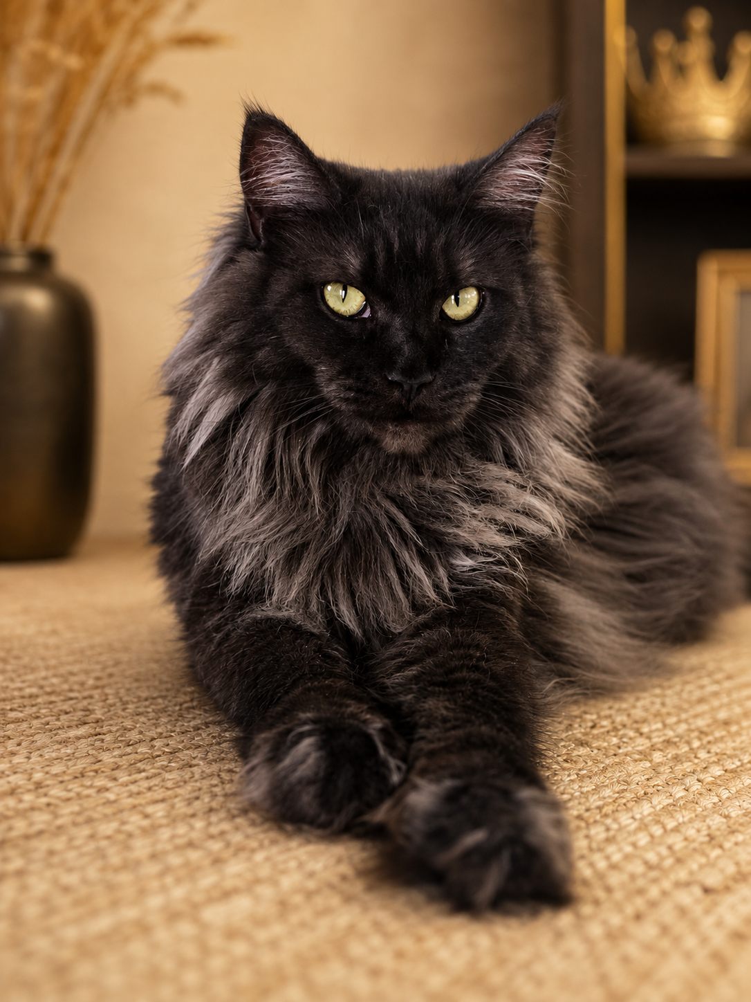 Tyra, femelle reproductrice Maine Coon, élevage Maine Queen